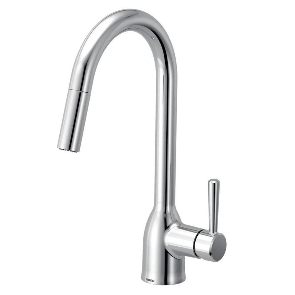 Moen Chateau 1.5 GPM Single Hole Kitchen Faucet Model #7475 Chrome Finish